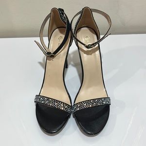 Eye candie bedazzled heels